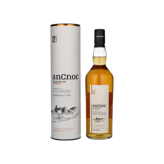 anCnoc 12 éves Highland Single Malt Scotch whisky 0,7l 40% DD