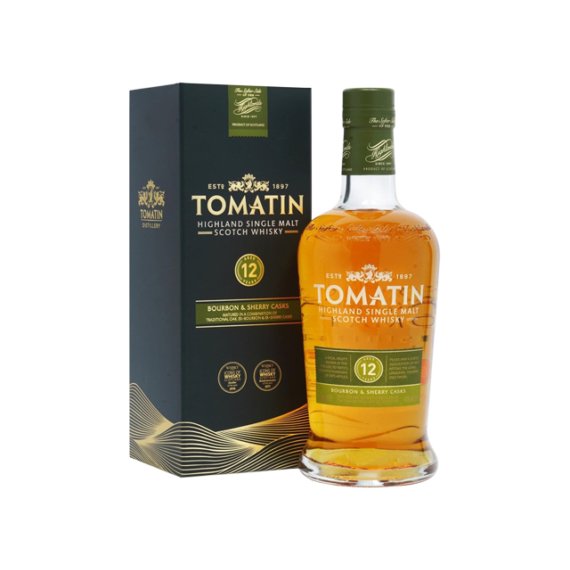 Tomatin 12 éves Scotch Whisky 0,7l 43% DD