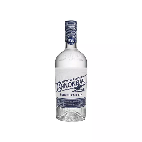 Edinburgh Cannonball Navy Strengt gin 0,7l 57,2%
