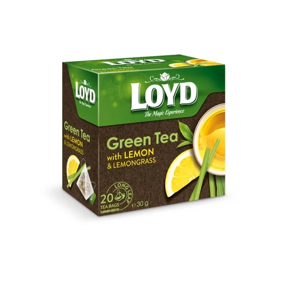 Loyd Piramis Zöld tea citromos B