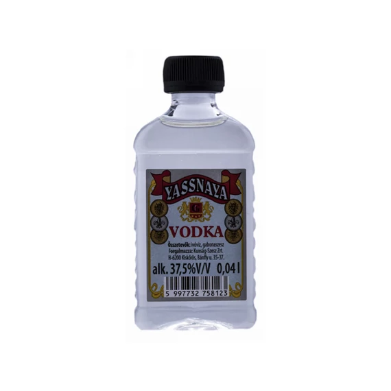 Yassnaya vodka 0,04l 37,5% lapos PET