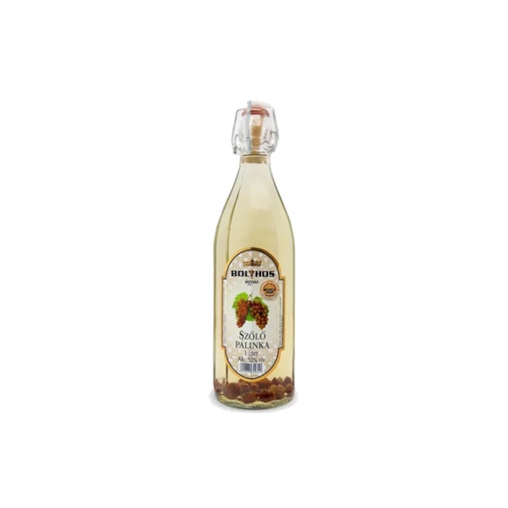 Bolyhos Ágyas Szőlő pálinka 1L 50%