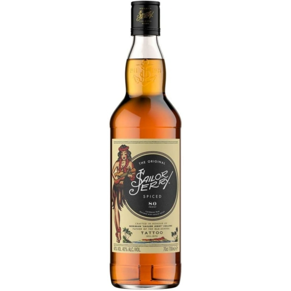 Sailor Jerry Spiced rum 0,7l 40%