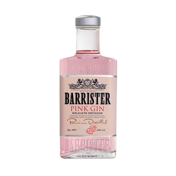 Barrister Pink Gin 0,7l 40%